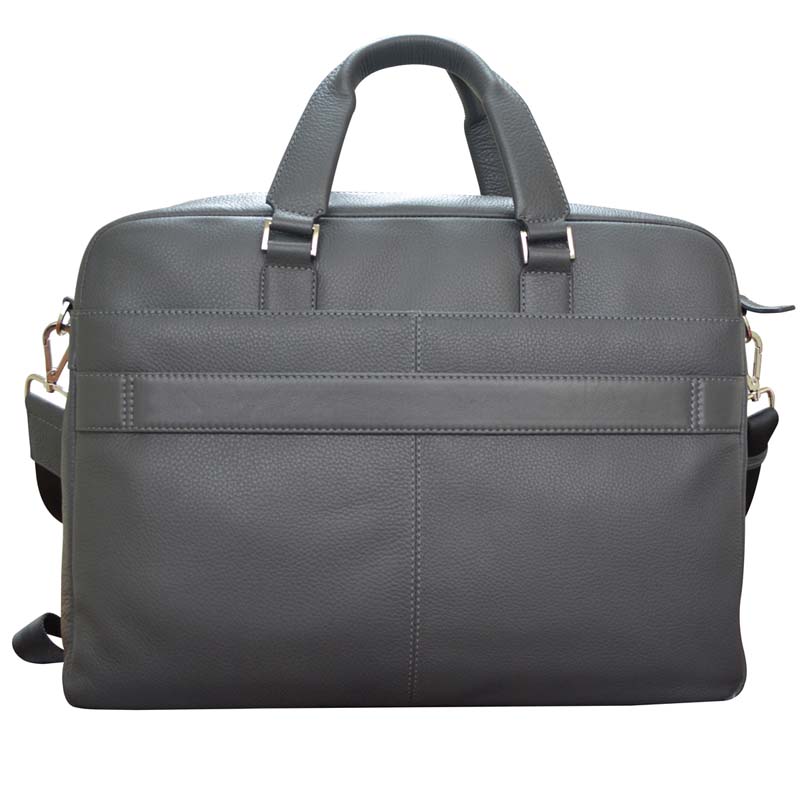 Cross Genuine Leather Briefcase Slim Grey Nueva FV Item# AC021112-3